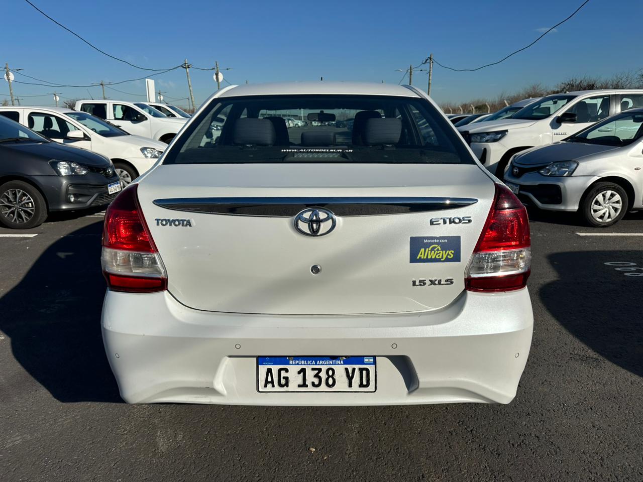Toyota ETIOS XLS PACK 1.5 4A/T 4P